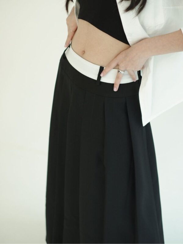 Long Pleats Skirt SA-864