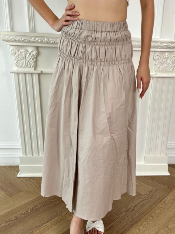 Hip Accent Maxi Skirt SA-860