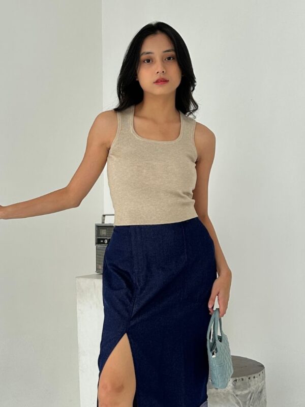 U-Neck Basik Align Tanks IMP-17085