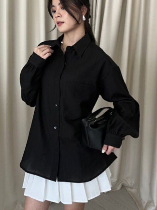 Oversized Sheer Shirt SA-778