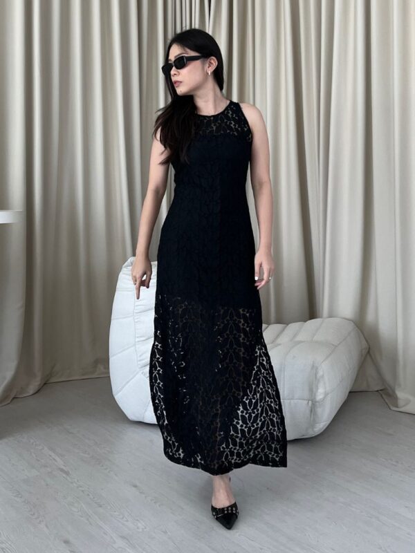Dress Lace Slit with Inner MA-534